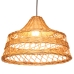 Lampa Sufitowa Alexandra House Living Naturalny Rattan Naturalne Włókno 40 W 51 x 32 x 51 cm