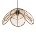 Lampa Sufitowa Alexandra House Living Brązowy Naturalny Rattan Naturalne Włókno 40 W 40 x 73 x 19 cm