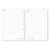 Recharge pour agenda Finocam OPEN R4098 4000 A4 2025 21 x 29,7 cm