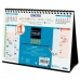 Calendrier de bureau Finocam Multicouleur Papier 21 x 15 cm 2025