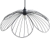 Ceiling Light Alexandra House Living Black Metal 40 W 50 x 16 x 50 cm