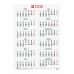 Wandkalender Finocam Papier 2025 48,5 x 68 cm