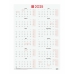 Calendar de perete Finocam Hârtie 2025 48,5 x 68 cm