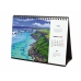 Calendar de birou Finocam PAISAJES PARADISÍACOS Multicolor Hârtie 21 x 15 cm 2025