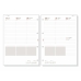 Ricarica dell'Agenda Finocam R4099 4000 A4 2025 21 x 29,7 cm