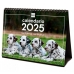 Calendar de birou Finocam CACHORROS CARIÑOSOS Multicolor Hârtie 21 x 15 cm 2025