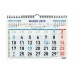 Calendar de perete Finocam Multicolor Hârtie 2025 30 x 21 cm