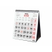 Desktop Calendar Finocam Paper 14 x 15 cm 2025