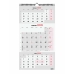 Väggkalender Finocam Papper 2025 23,6 x 43 cm