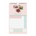 Wall calendar Finocam TALKUAL White Paper 2025 21 x 36 cm