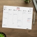 Calendar de birou Finocam Hârtie 42 x 31 cm 2025 Agendă săptămânală