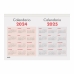 Calendrier de bureau DOHE Multicouleur 30 x 21 cm 2025