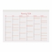 Calendrier de bureau DOHE Multicouleur 30 x 21 cm 2025