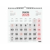 Calendar de perete Finocam Hârtie 2025 30 x 30 cm