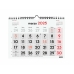 Calendar de perete Finocam Hârtie 2025 21 x 15 cm