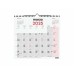 Calendar de perete Finocam Hârtie 2025 26,5 x 24,5 cm