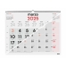 Calendar de perete Finocam Hârtie 2025 54 x 42 cm