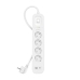 Regleta Enchufes 4 Tomas con interruptor Belkin SRB001VF2M Blanco (2 m)