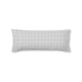 Funda de almohada Kids&Cotton Vichy Gris 175 Hilos 45 x 110 cm