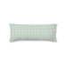 Taie d'oreiller Kids&Cotton Vichy Menthe 175 Fils 45 x 110 cm 100 % coton