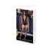 Костюм Corset Front Suspender Fishnet Кралски Размер Baci Lingerie BW3125