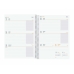 Agenda Finocam COOL Multicolor Cuarto 15,5 x 21,2 cm 2024-2025 Floral