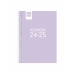 Agenda Finocam COOL Lilás 1/8 12 x 16,4 cm 2024-2025