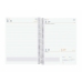 Agenda Finocam COOL Multicolour Quarto 15,5 x 21,2 cm 2024-2025 Gebloemd