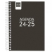 Agenda Finocam COOL Čierna 1/8 12 x 16,4 cm 2024-2025