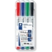 Tuschpennor Staedtler LUMOCOLOR Whiteboard 4 Delar