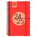 Agenda Finocam SVH Vermelho 7,9 x 12,7 cm 2024-2025