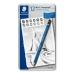 Set med pennor Staedtler Mars Lumograph 2 mm Sexkantig 2B 2H 3B 4B 5B 6B 8B B HB H 7B (12 antal)