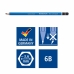 Set de Lápices Staedtler Mars Lumograph 2 mm Hexagonal 2B 2H 3B 4B 5B 6B 8B B HB H 7B (12 Unidades)