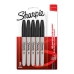 Перманентен флумастер Sharpie Черен 5 броя