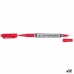 Permanent marker Molin Red Double-ended 12 Units