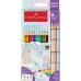 Χρωματιστά μολύβια Faber-Castell Colour Grip Πολύχρωμο 13 Τεμάχια