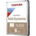 Cietais Disks Toshiba Toshiba N300 NAS 8 TB 3,5