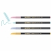 Set of Felt Tip Pens Edding 1200 Multicolour Cake Glitter 4 Pieces