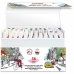 Set di Pennarelli Alpino Sketch - Color Experience Multicolore Doppia punta 36 Pezzi