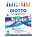 Marker tollkészlet Giotto Turbo Soft Brush Többszínű doboza Ecset 10 Darabok