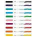 Set Viltstiften Giotto Turbo Soft Brush Multicolour Doosje Penseel 10 Onderdelen