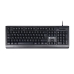 Tangentbord CoolBox COO-TEC04DNI Svart Qwerty Spanska QWERTY