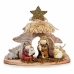 Kerststal set Multicolour Hout Keramisch 8,5 x 16,5 x 20 cm (8 Stuks)