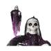 Halloween Decoraties Skelet 180 x 80 x 16 cm Heks