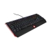 Clavier pour jeu Talius Rune Noir Noir/Rouge Espagnol Qwerty