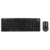 Teclado e Rato OQO TR002-W Preto Multicolor Qwerty espanhol