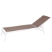 Chaise longue Thais Blanc Taupe 199 x 61 x 30 cm