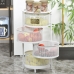 Groentetrolley Alexandra House Living Wit Metaal 32 x 65 x 32 cm