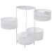 Carrello per Verdure Alexandra House Living Bianco Metallo 32 x 65 x 32 cm