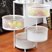 Groentetrolley Alexandra House Living Wit Metaal 32 x 65 x 32 cm